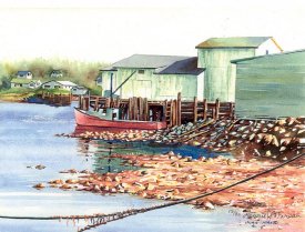 Cove Near Liverpool by Laurie Mireau