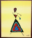 Mi'kmaq Spiritualty through Art - The Woman who came from the Sun