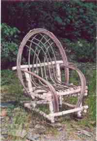Rustic Chair created by Kim Harris at Sticking to my Roots Furniture